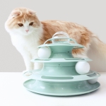 [에코펫위드]고양이 장난감 타워볼 고양이공