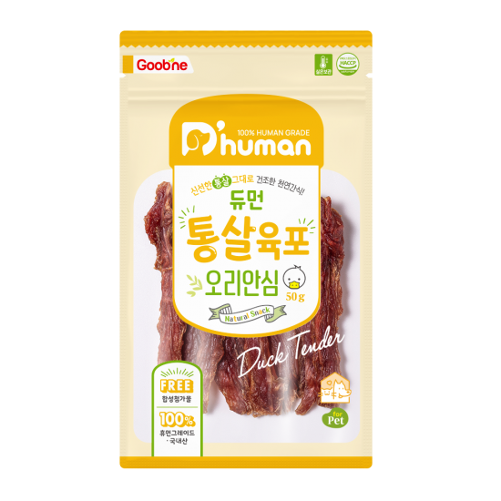 [하루핫딜] 통살육포 오리안심 4팩