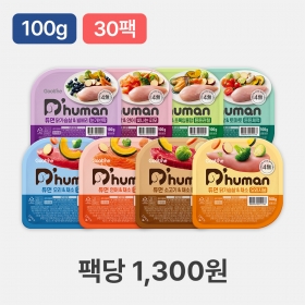 듀먼 강아지화식 우주최저가 골라담기 100g 30팩