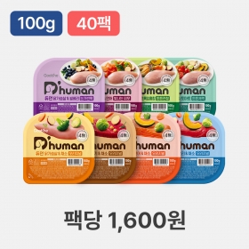 듀먼 강아지화식 100g 40팩 골라담기