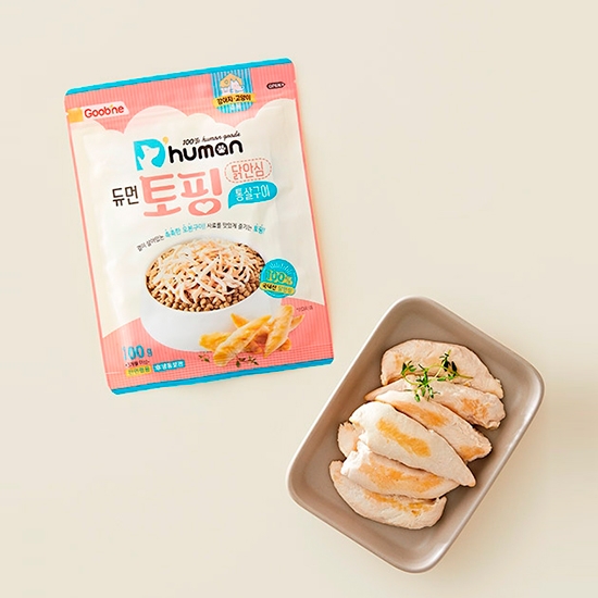 듀먼 토핑 닭안심 통살구이 100g 2팩