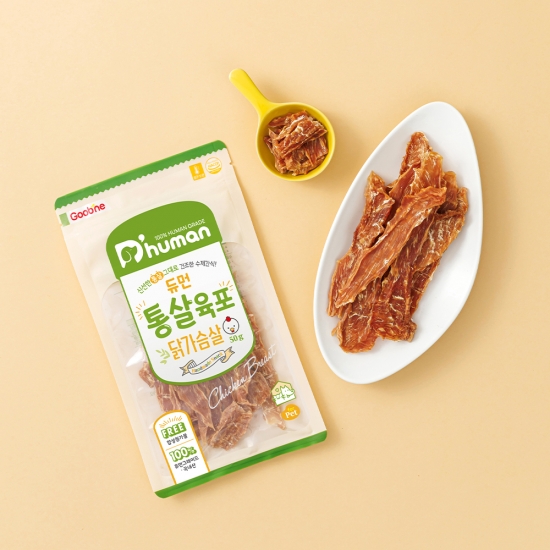 듀먼 통살육포 닭가슴살 50g