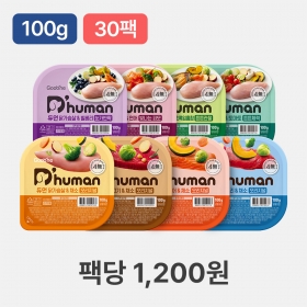 듀먼 강아지화식 우주최저가 골라담기 100g 30팩