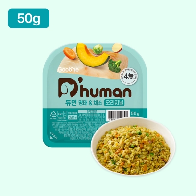 듀먼 자연화식 명태&채소 오리지널 50g
