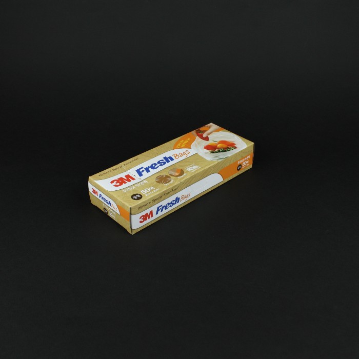 3M 후레쉬 백(중형, 100매) 주방용 위생봉투 비닐봉투