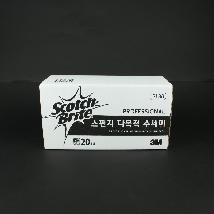 3M 스카치-브라이트 스펀지 다목적 수세미 (20개입)