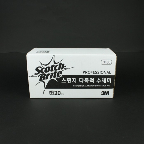 3M 스카치-브라이트 스펀지 다목적 수세미 (20개입)