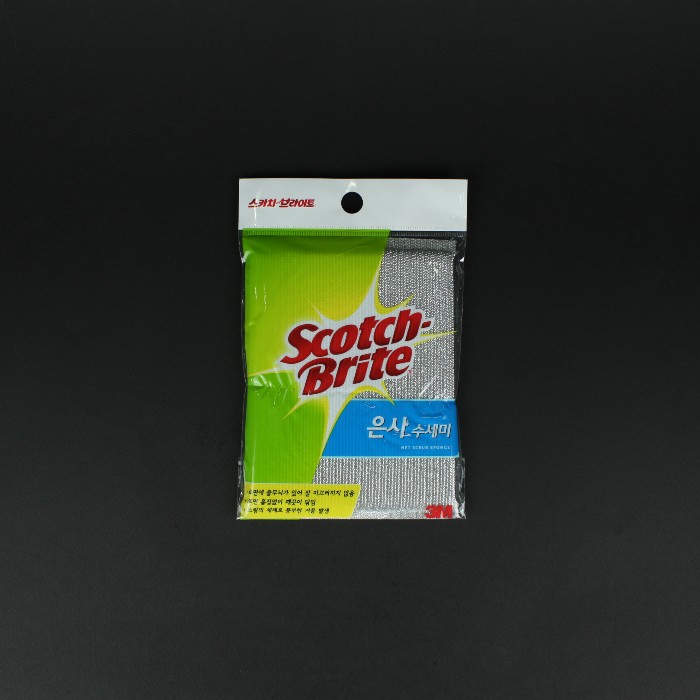 3M 스카치-브라이트 은사 수세미 (1개입) 코팅 용기용