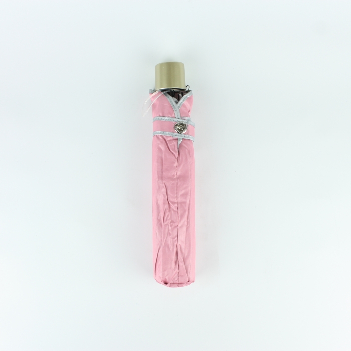 발렌타인 고급 3단우산 핑크 접이식 단색우산 55cm 8K