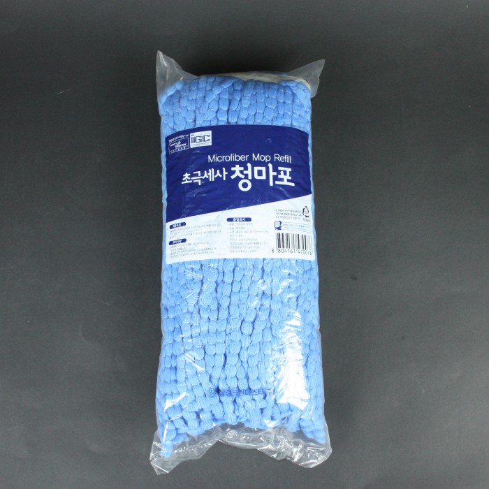 삼정 초극세사 청마포 1개입 대걸레 마포걸레 교체용