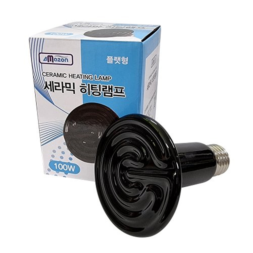 아마존 세라믹 히팅램프플랫 100W