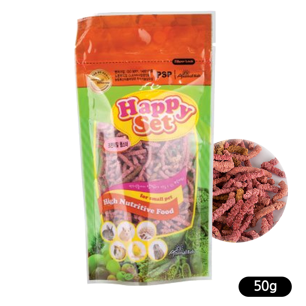 애니멀밥 해피세트 크런치밀(햄스터용) 50g