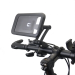 360도 회전 2단 접이식 휴대폰 거치대 방수 오토바이 자전거