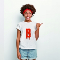 [BLOOD MESSAGE] SHORT T-SHIRT