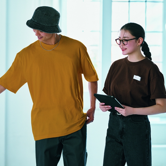 프린트스타 printstar 오버핏 반팔티 17수