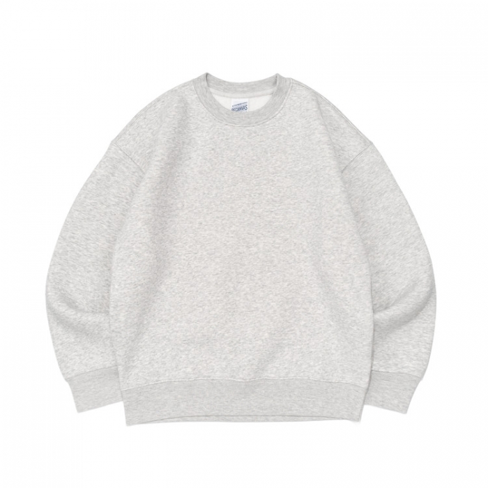 비캔버스 기모 쭈리 오버핏 맨투맨