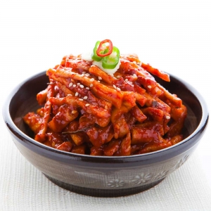찬우물 무말랭이 무침