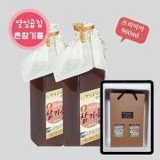 시골방앗간 촌참기름 프리미어 960ml,,480ml X 2병 안전포장,배송비무료