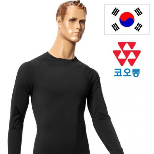 군용 블랙 발열 내복 상하의 세트 겨울용품