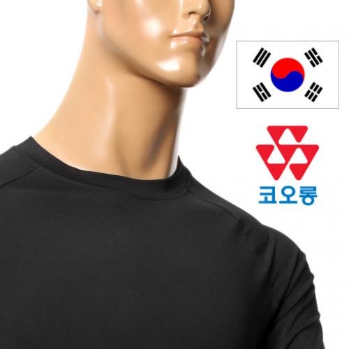 군용 블랙 발열 내복 상하의 세트 겨울용품