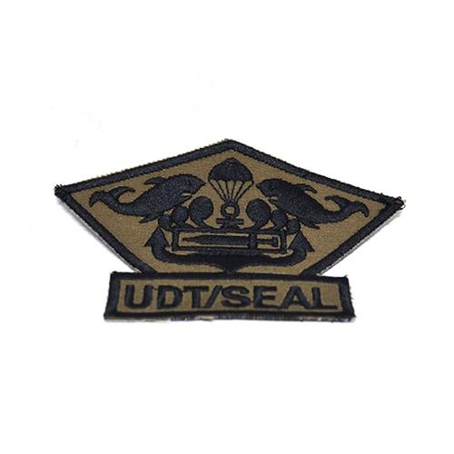 밀리터리 군용 UDT/SEAL 와펜 패치 특전사색상