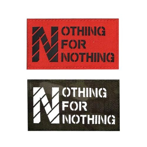 밀리터리 패치 와펜 NOTHING FOR NOTHING