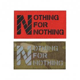 밀리터리 패치 와펜 NOTHING FOR NOTHING