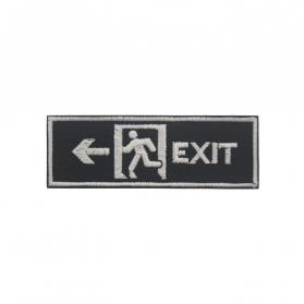 밀리터리 패치 와펜 EXIT 야광패치