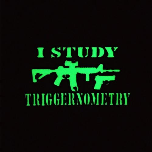 밀리터리 패치 와펜 I STUDY TRIGGERNOMETRY