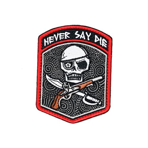 밀리터리 패치 와펜 never say die