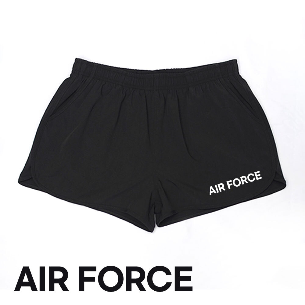 고급형 무지 반바지 AIR FORCE