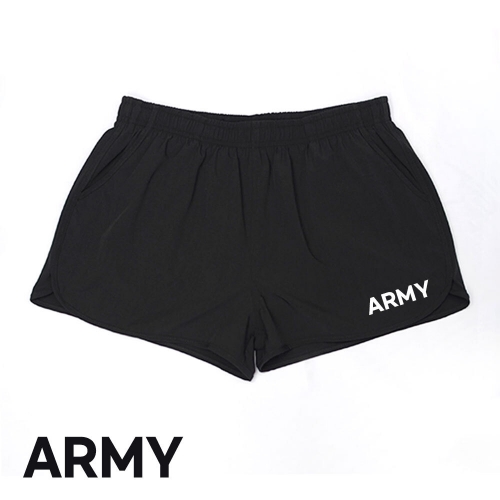 고급형 무지 반바지 ARMY