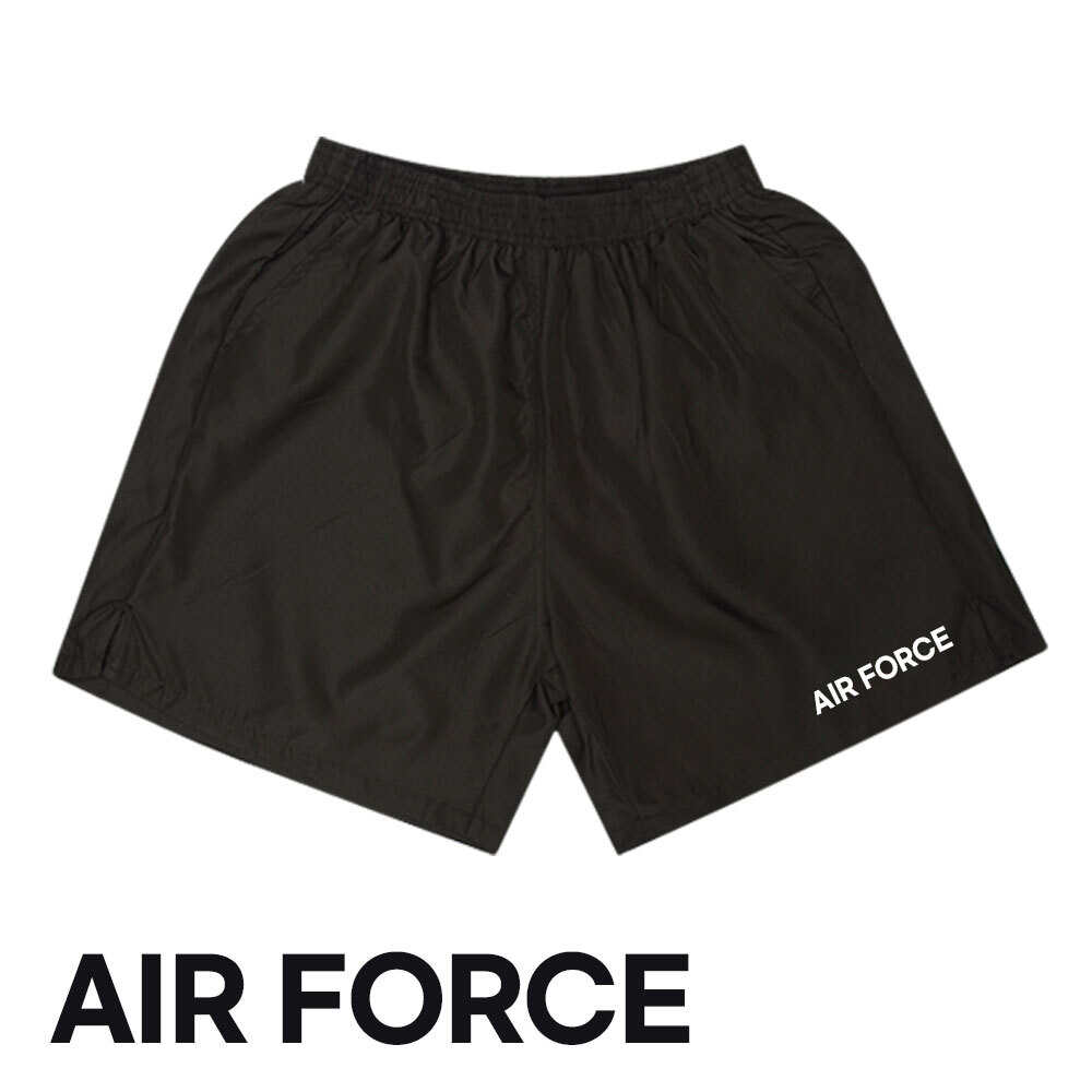 보급형 무지 반바지 AIR FORCE