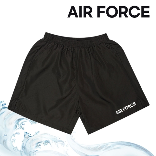 보급형 무지 반바지 AIR FORCE