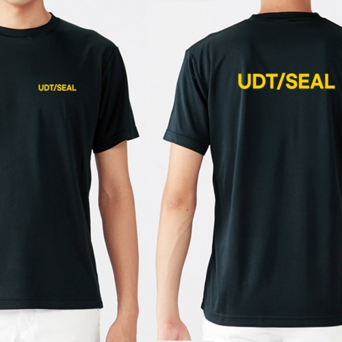 UDT/SEAL 옐로우 라운드 쿨 반팔티셔츠