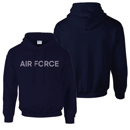 밀리터리 기모 네이비 후드티 AIR FORCE