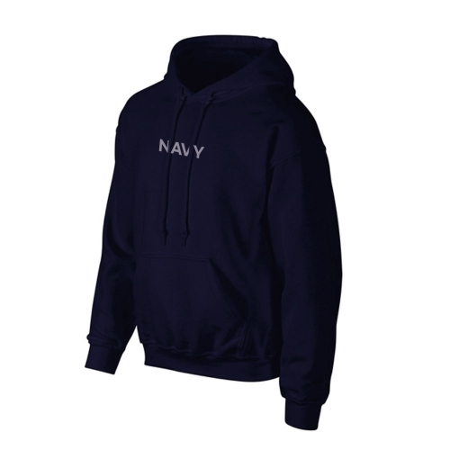 밀리터리 기모 네이비 후드티 NAVY