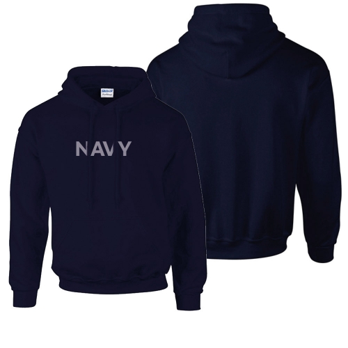 밀리터리 기모 네이비 후드티 NAVY