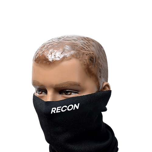 RECON 검정색 반사 넥워머