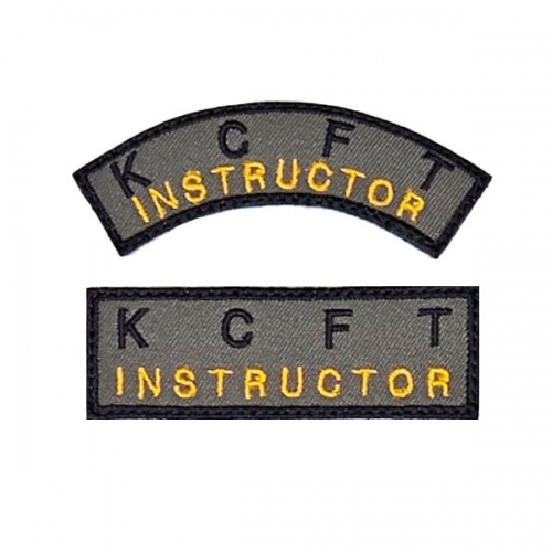 KCFT INSTRUCTOR 전투체력지도사 특수교육패치 와펜