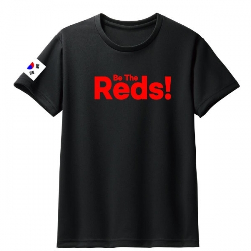 붉은악마 반팔 라운드 월드컵 축구 응원 티셔츠