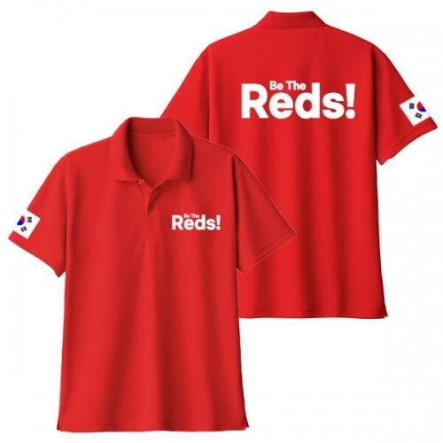 붉은악마 반팔 카라 월드컵 축구 응원 티셔츠