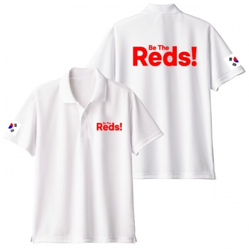 붉은악마 반팔 카라 월드컵 축구 응원 티셔츠
