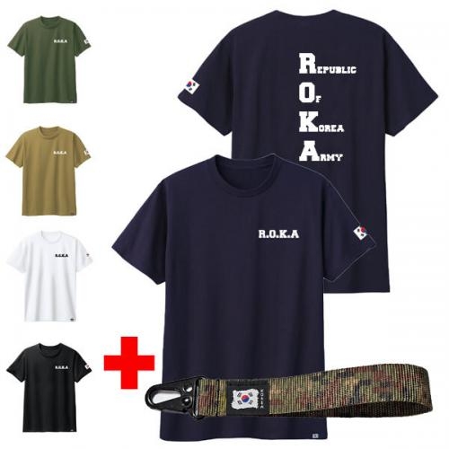 ROKA 로카 기능성 쿨 드라이 밀리터리 반팔 쿨론 티셔츠