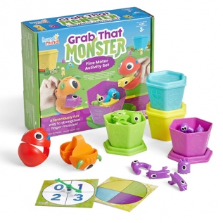 [소근육발달]손집게몬스터색깔냠냠게임