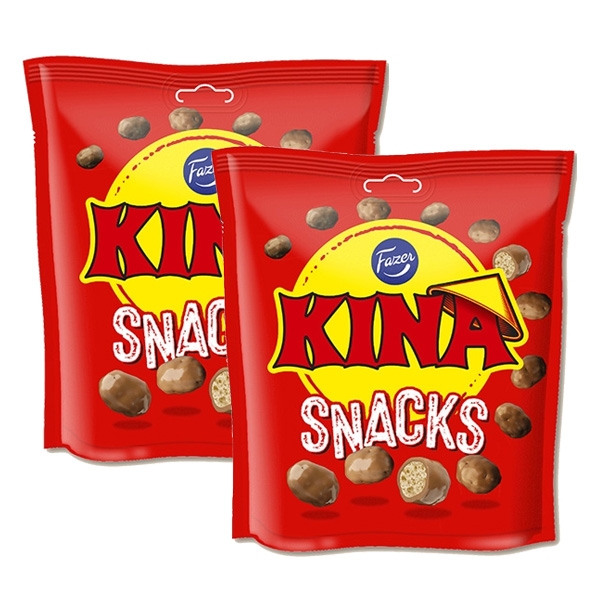 키나 콘 스낵 위드 밀크 초콜릿 180g 2개세트