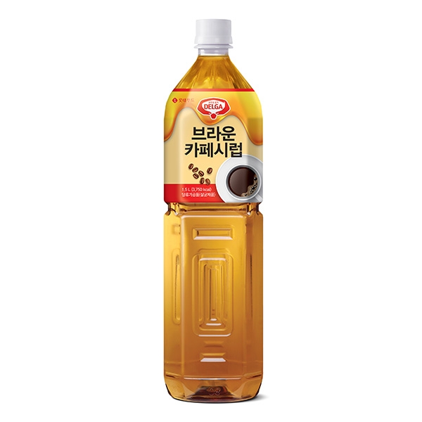 롯데 브라운 카페시럽 1.5L