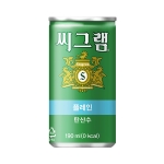 씨그램 탄산수 플레인 190ml 캔