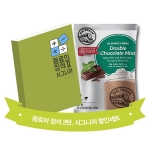 음료의 정석 2탄 시그니처 + 빅트레인 더블 초콜릿 민트 1.59kg 1개