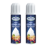 메글레 동물성 스프레이 휘핑크림 250g 2개세트